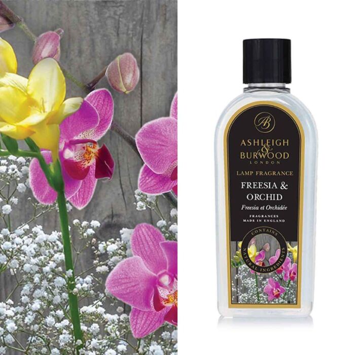 Ashleigh & Burwood Freesia & Orchid Lamp fragrance 1 Litre